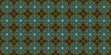 Wonderful seamless pattern. beautiful woven pattern and texture. Kaleidoscope banner