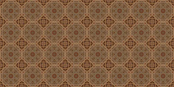 Wonderful Seamless Pattern Beautiful Woven Pattern Texture Kaleidoscope Banner — Fotografia de Stock