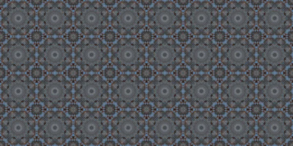 Wonderful Seamless Pattern Beautiful Woven Pattern Texture Kaleidoscope Banner — ストック写真