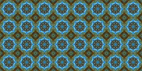Wonderful Seamless Pattern Beautiful Woven Pattern Texture Kaleidoscope Banner — Fotografia de Stock