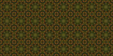 Wonderful seamless pattern. beautiful woven pattern and texture. Kaleidoscope banner