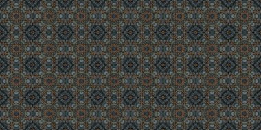 Wonderful seamless pattern. beautiful woven pattern and texture. Kaleidoscope banner