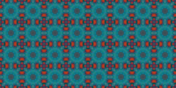 Wonderful Seamless Pattern Beautiful Woven Pattern Texture Kaleidoscope Banner — Stock Photo, Image