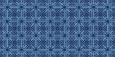Wonderful seamless pattern. beautiful woven pattern and texture. Kaleidoscope banner