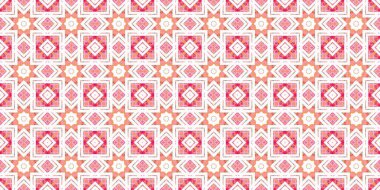 Wonderful seamless pattern. beautiful woven pattern and texture. Kaleidoscope banner