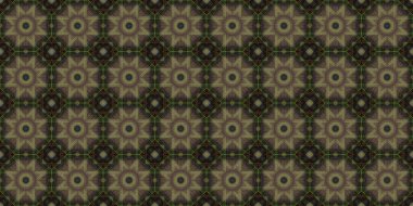 Wonderful seamless pattern. beautiful woven pattern and texture. Kaleidoscope banner