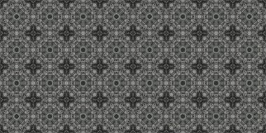 Wonderful seamless pattern. beautiful woven pattern and texture. Kaleidoscope banner
