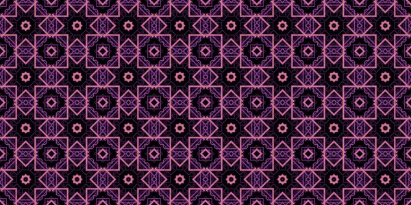 Wonderful Seamless Pattern Beautiful Woven Pattern Texture Kaleidoscope Banner — Stock Photo, Image