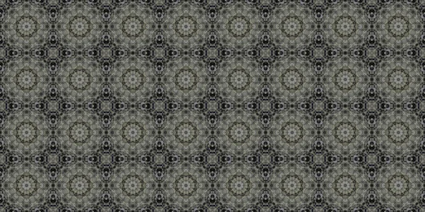 Wonderful Seamless Pattern Beautiful Woven Pattern Texture Kaleidoscope Banner — Stockfoto