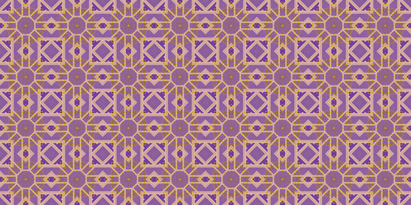 Wonderful seamless pattern. beautiful woven pattern and texture. Kaleidoscope banner