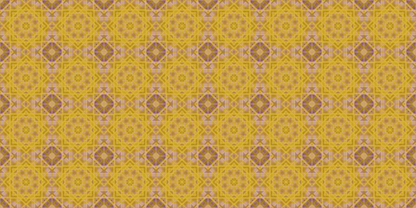 Wonderful Seamless Pattern Beautiful Woven Pattern Texture Kaleidoscope Banner — Stockfoto