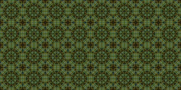 Wonderful Seamless Pattern Beautiful Woven Pattern Texture Kaleidoscope Banner — Foto Stock