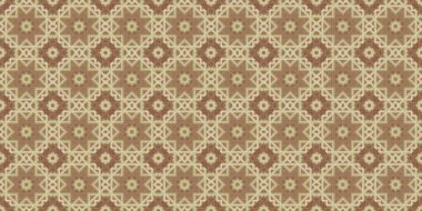 Wonderful seamless pattern. beautiful woven pattern and texture. Kaleidoscope banner