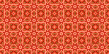 Wonderful seamless pattern. beautiful woven pattern and texture. Kaleidoscope banner