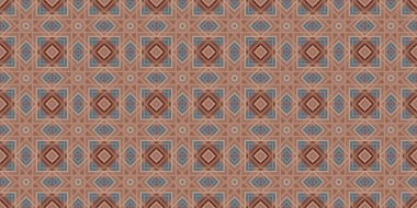 Wonderful seamless pattern. beautiful woven pattern and texture. Kaleidoscope banner