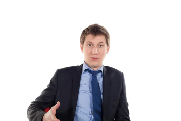 Portrait of a young stylish businessman — Stock Photo, Image