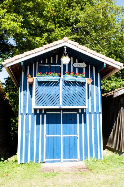 Casas de madera de colores — Foto de Stock