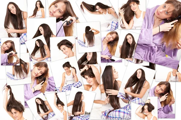 Women and their hair — Stock Photo, Image