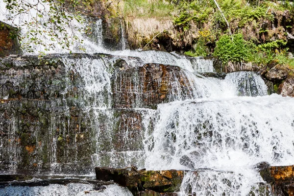 View Tvindefossen Tvinnefossen Waterfall Voss Norway — Stock fotografie