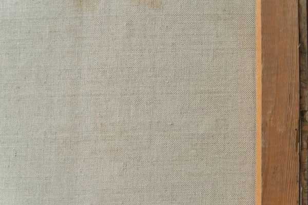 Art Canvas Background Grey Woven — Stock Photo, Image