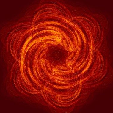 iyi soyut resim arka plan için. işlenen fractal