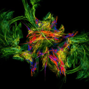 iyi soyut resim arka plan için. işlenen fractal