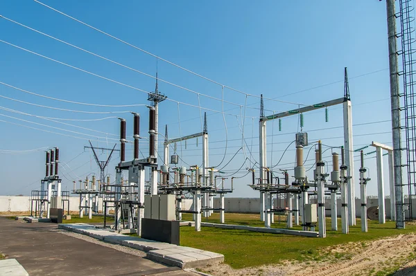 yüksek gerilim Trafo Merkezi bir parçası