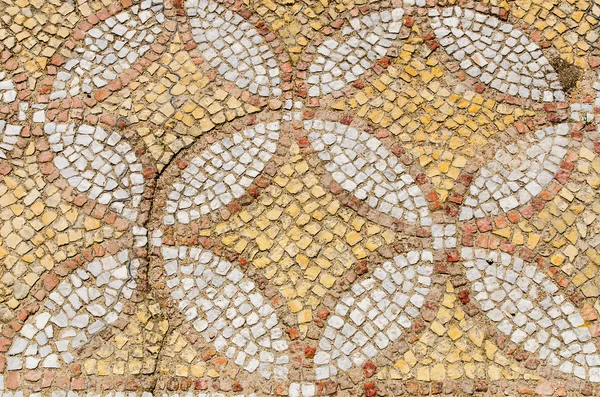 Arka plan olarak eski Mozaik — Stok fotoğraf
