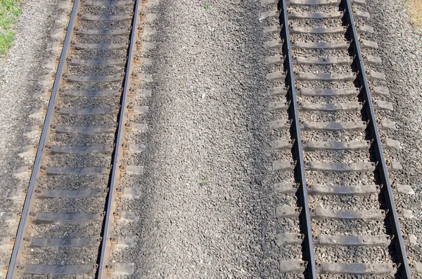 Dos del ferrocarril — Foto de Stock