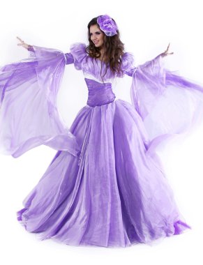 genç güzel beyaz esmer güzel elbise, hareket sho