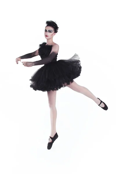 Ballerina Isolated on white background. Fashion Art Portrait Of — Stock Photo, Image