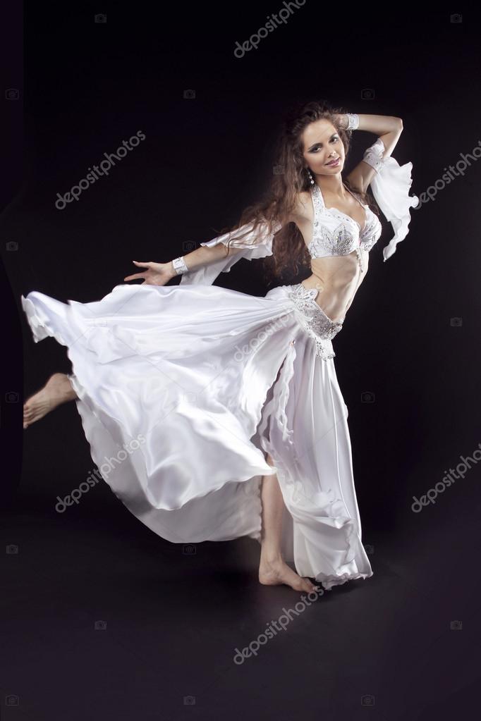Beautiful Woman Belly Dancer Arabian Oriental Professional Arti