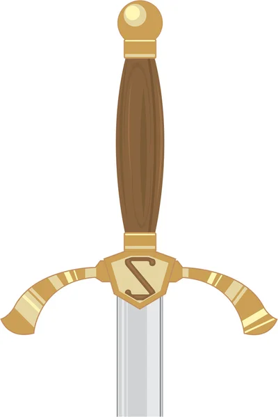 Волшебный меч — стоковый вектор