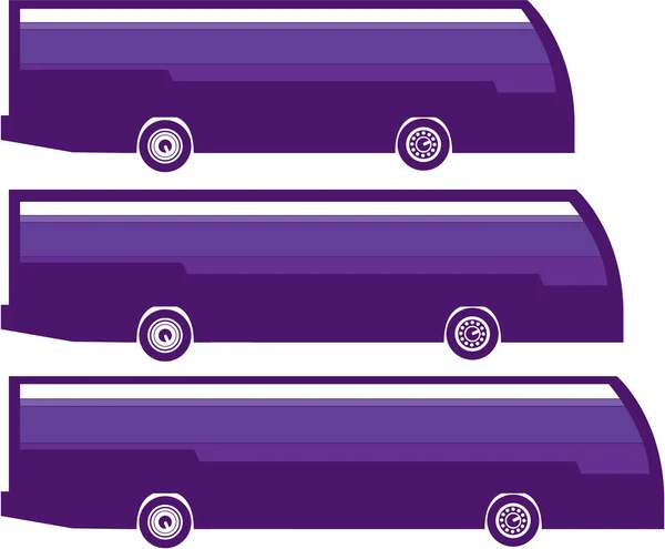 Bus tour party bus — Vettoriale Stock