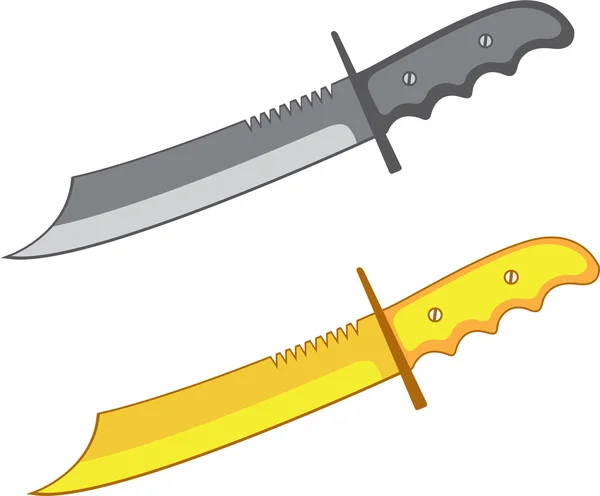 Harci kés — Stock Vector