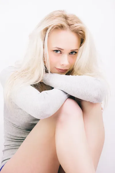 Sensuele blond — Stockfoto