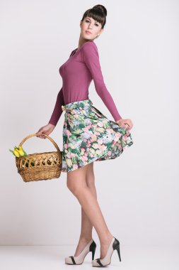 moda retro bahar stili