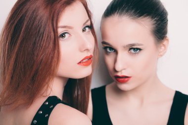 şehvetli çift portre