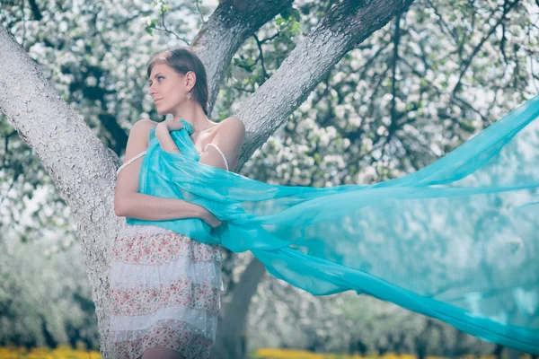 Blooming girl — Stock Photo, Image