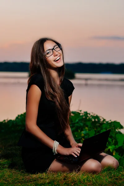 Trabajar al aire libre — Foto de Stock