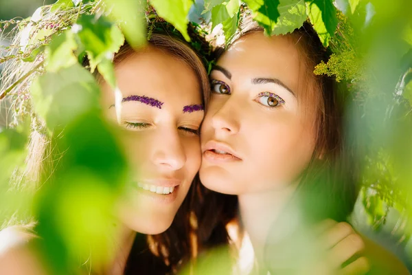 Double portrait — Stock Photo, Image