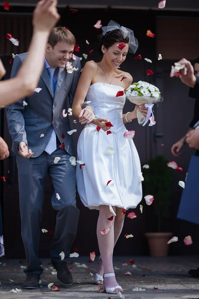 Ceremonie van het huwelijk — Stockfoto