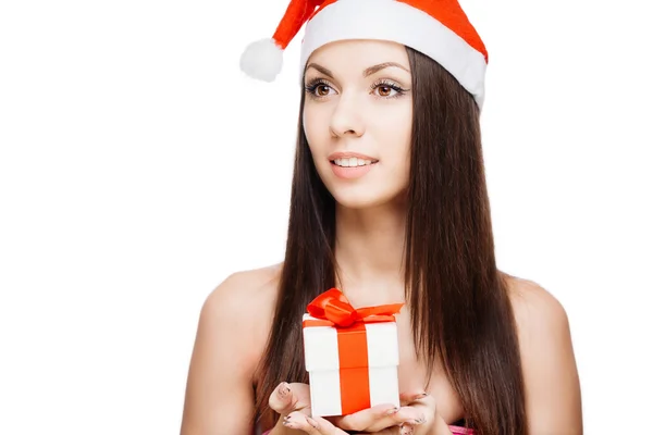 Gorgeous santa girl — Stock Photo, Image