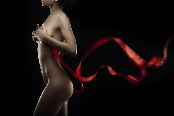 Perfect body of woman — Stock Photo, Image