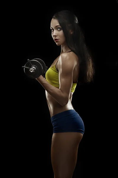 Fitnes beleza — Fotografia de Stock