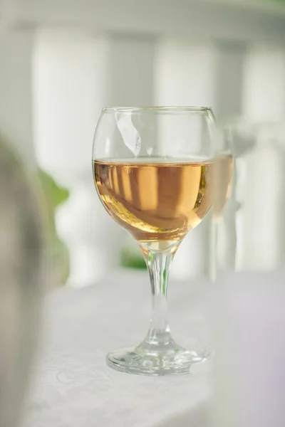 Glasses on table — Stock Photo, Image