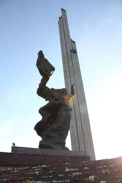 Memorial da Vitória do Exército Soviético e da Mãe Pátria — Fotografia de Stock