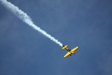 Riga, Letonya - Ağustos 20: İngiltere'de tom cassells cap 232 üzerinde gelen pilot