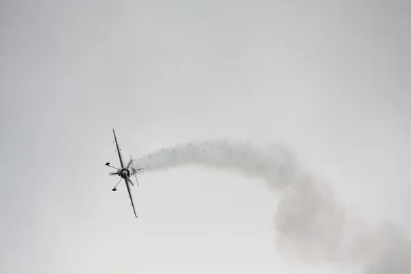 Riga, Łotwa - 21 sierpnia: pilot jurgis kairys w Rydze kilka minut — Zdjęcie stockowe