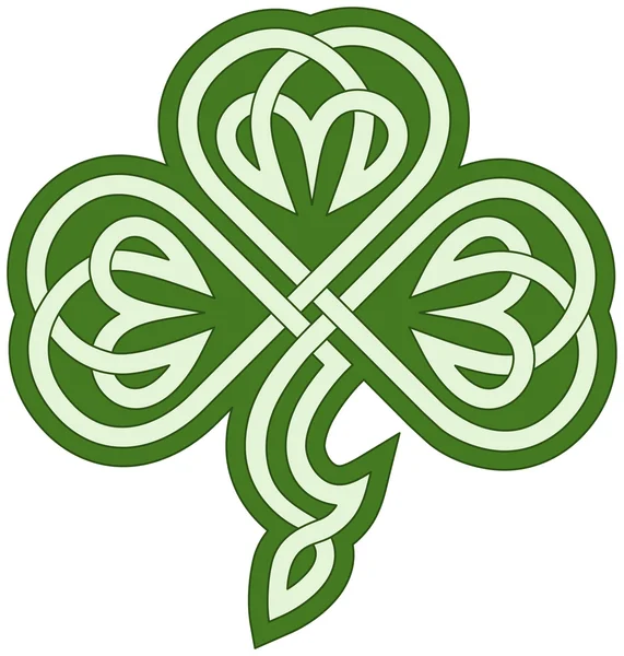 Celtic clover — Stock vektor